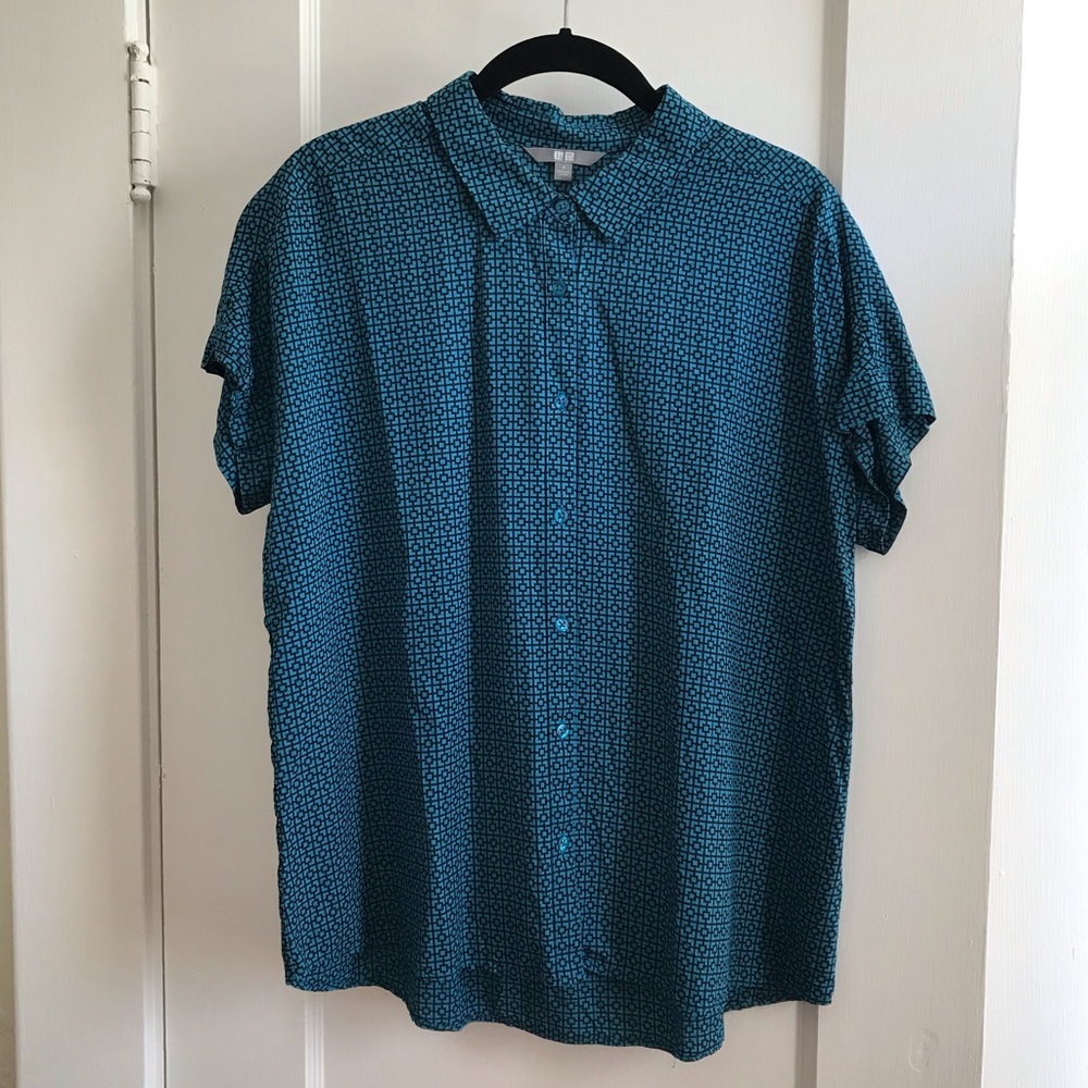 Cute Oversized Uniqlo Jonathan Adler Shirt